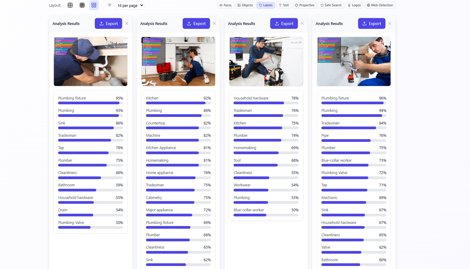 Image Labels - Plumber